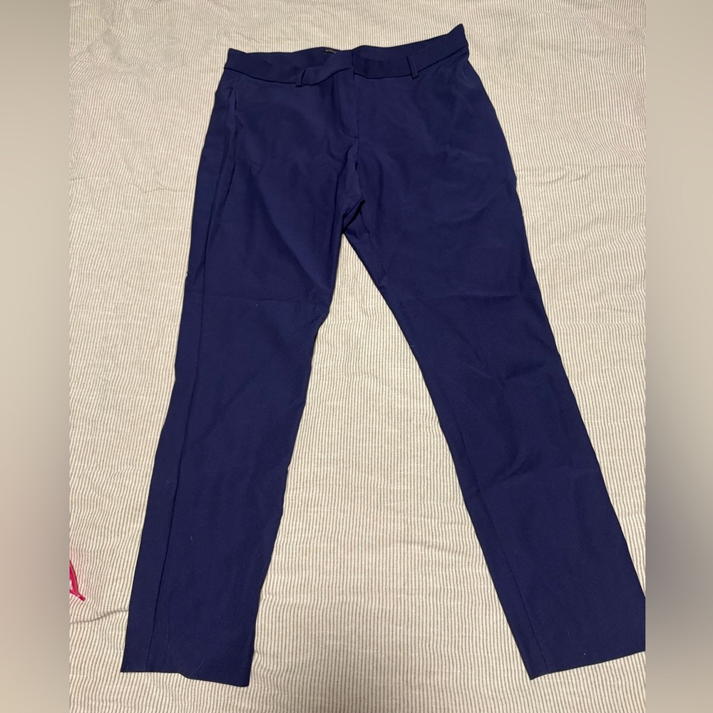Express Women's Navy Straight Leg Pants